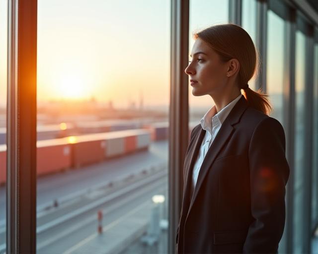 Logistics coordinator managing fleet dispatch